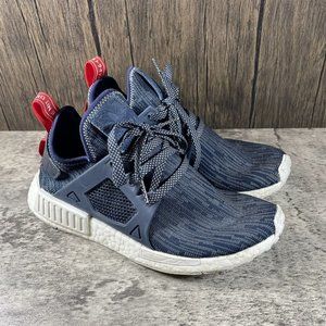 Adidas NMD XR1 Glitch 2016 - Blue Size 8 Excellent Used Condition